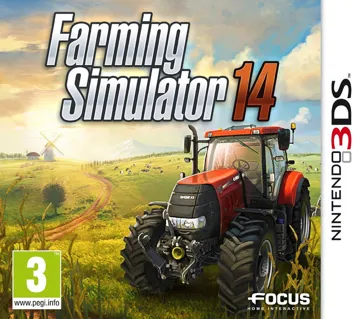 Farming Simulator 14 (Usa) box cover front
